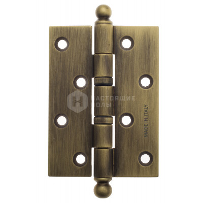 Дверная петля Fratelli Cattini универсальная CR102 FCT2355 BY матовая бронза, латунная