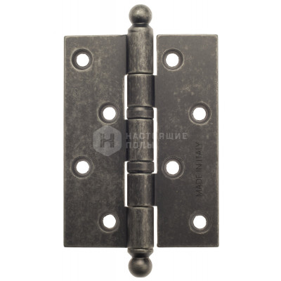 Дверная петля Fratelli Cattini универсальная CR102 FCT2360 IA античное серебро, латунная