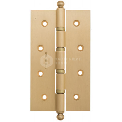 Дверная петля Fratelli Cattini универсальная CR152 FCT2370 SB матовое золото, латунная