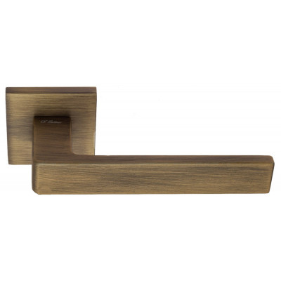 Дверная ручка Fratelli Cattini Boom FCT765 8FS-BY матовая бронза Дверная ручка Fratelli Cattini Boom FCT765 8FS-BY матовая бронза