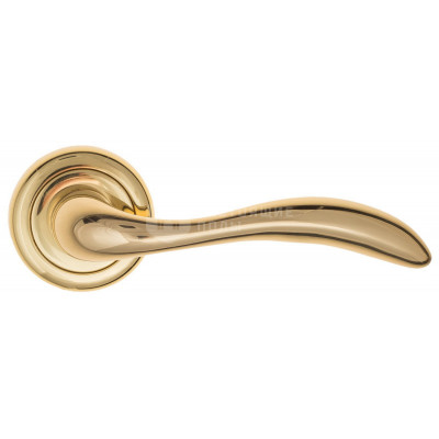 Дверная ручка Fratelli Cattini Luccia FCT981 D1-OLV полированная латунь