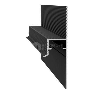 Теневой профиль Ликорн C-22.2.3 Черный муар, 2500*55*12 мм
