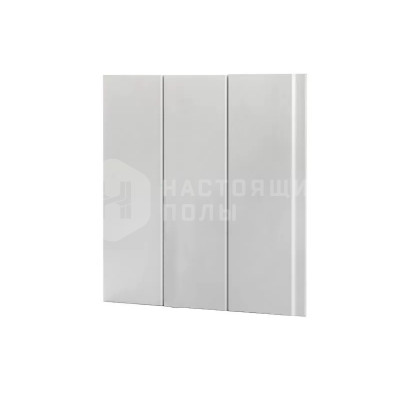 Скандинавская стеновая панель МДФ Ликорн под покраску, 2800*140*12 мм