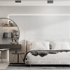 РП-1.2 Белая, серединная рейка, 2800*65*16 мм