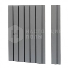 РП-1.1 Тёмно-серый, начальная рейка, 2800*65*16 мм