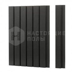 РП-1.1 Чёрный, начальная рейка, 2800*65*16 мм