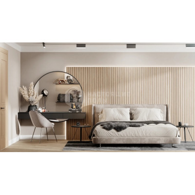 Реечная панель Ликорн РП-1.1 Дуб янтарный, начальная рейка, 2800*65*16 мм