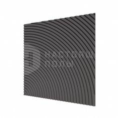 Графит с узором Круги, 500*500*8 мм