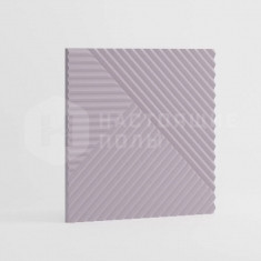 Лиловый с узором Пирамида, 500*500*8 мм