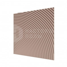 Лиловый с узором Круги, 500*500*8 мм