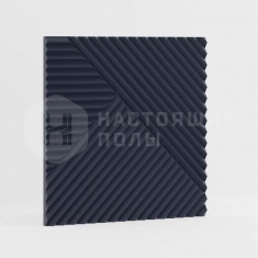 Темно-синий с узором Пирамида, 500*500*8 мм