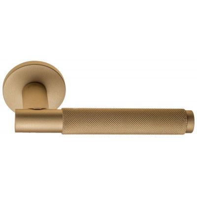 Дверная ручка Fratelli Cattini Una X FCT832 7FS-BS матовая латунь