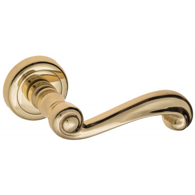 Дверная ручка Fratelli Cattini Valle FCT1927 D1-OLV полированная латунь Дверная ручка Fratelli Cattini Valle FCT1927 D1-OLV полированная латунь