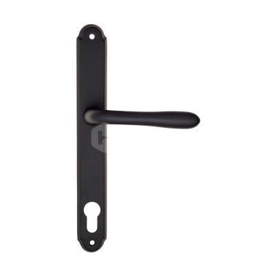 Дверная ручка Fratelli Cattini Emma FCT2761 CYL PL01-NM матовый черный