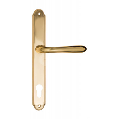 Дверная ручка Fratelli Cattini Emma FCT2762 CYL PL01-OLV полированная латунь