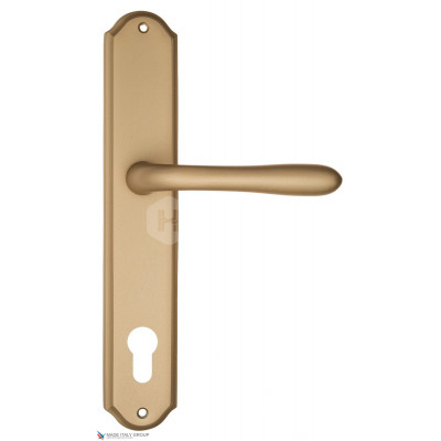 Дверная ручка Fratelli Cattini Emma FCT2763 CYL PL02-BS матовая латунь