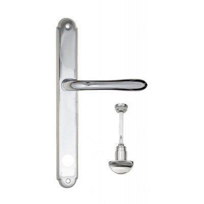 Дверная ручка Fratelli Cattini Emma FCT2781 WC-2 PL01-CR полированный хром