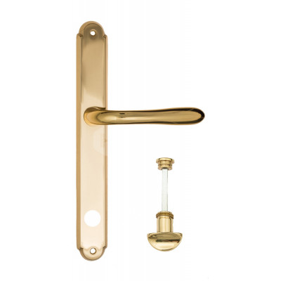 Дверная ручка Fratelli Cattini Emma FCT2784 WC-2 PL01-OLV полированная латунь