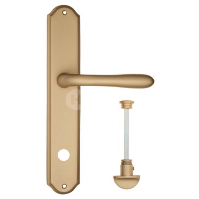 Дверная ручка Fratelli Cattini Emma FCT2785 WC-2 PL02-BS матовая латунь Дверная ручка Fratelli Cattini Emma FCT2785 WC-2 PL02-BS матовая латунь