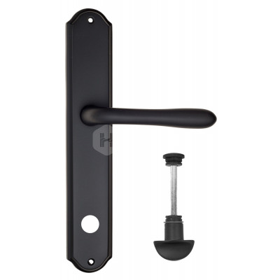 Дверная ручка Fratelli Cattini Emma FCT2788 WC-2 PL02-NM матовый черный