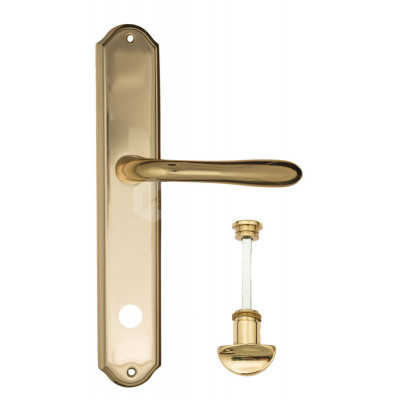Дверная ручка Fratelli Cattini Emma FCT2789 WC-2 PL02-OLV полированная латунь