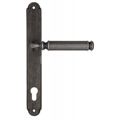 Дверная ручка Fratelli Cattini Encia FCT2561 CYL PL01-IA античное серебро