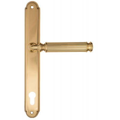 Дверная ручка Fratelli Cattini Encia FCT2563 CYL PL01-OLV полированная латунь