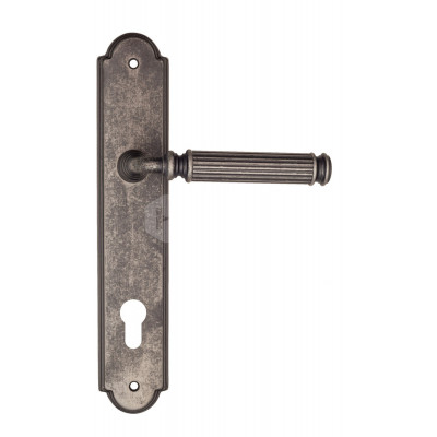 Дверная ручка Fratelli Cattini Encia FCT2342 CYL PL257-IA античное серебро