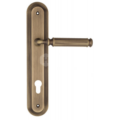Дверная ручка Fratelli Cattini Encia FCT2328 CYL PL288-BY матовая бронза Дверная ручка Fratelli Cattini Encia FCT2328 CYL PL288-BY матовая бронза