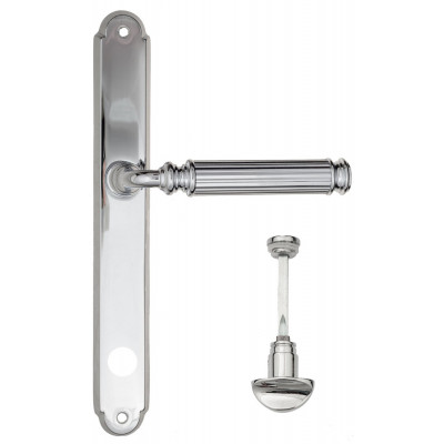 Дверная ручка Fratelli Cattini Encia FCT2570 WC-2 PL01-CR полированный хром