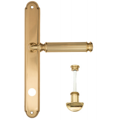 Дверная ручка Fratelli Cattini Encia FCT2573 WC-2 PL01-OLV полированная латунь