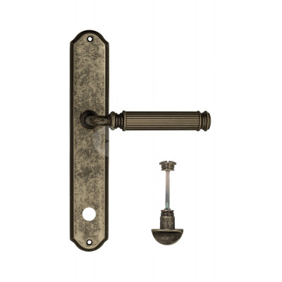 Дверная ручка Fratelli Cattini Encia FCT2350 WC-2 PL02-IA античное серебро