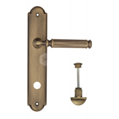 Дверная ручка Fratelli Cattini Encia FCT2337 WC-2 PL257-BY матовая бронза Дверная ручка Fratelli Cattini Encia FCT2337 WC-2 PL257-BY матовая бронза