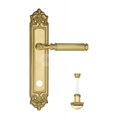 Дверная ручка Fratelli Cattini Encia FCT2324 WC-2 PL96-OLV полированная латунь