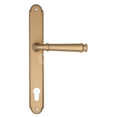 Дверная ручка Fratelli Cattini Farfalla FCT2575 CYL PL01-BS матовая латунь