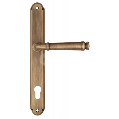 Дверная ручка Fratelli Cattini Farfalla FCT2576 CYL PL01-BY матовая бронза