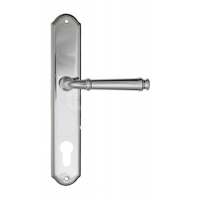Дверная ручка Fratelli Cattini Farfalla FCT1624 CYL PL02-CR полированный хром