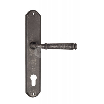 Дверная ручка Fratelli Cattini Farfalla FCT2072 CYL PL02-IA античное серебро