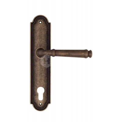 Дверная ручка Fratelli Cattini Farfalla FCT2086 CYL PL248-BA античная бронза