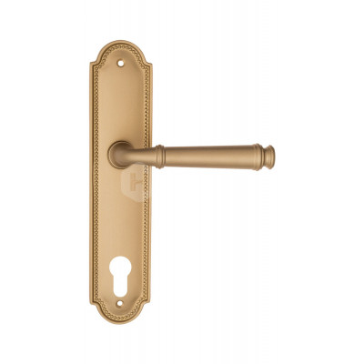 Дверная ручка Fratelli Cattini Farfalla FCT2105 CYL PL248-BS матовая латунь