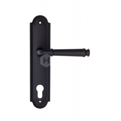 Дверная ручка Fratelli Cattini Farfalla FCT2135 CYL PL248-NM матовый черный