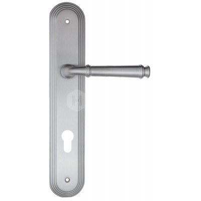 Дверная ручка Fratelli Cattini Farfalla FCT2122 CYL PL288-CS матовый хром