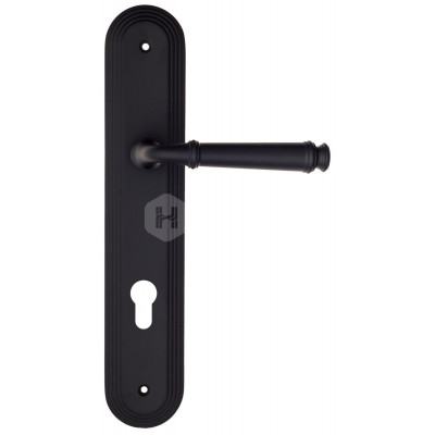 Дверная ручка Fratelli Cattini Farfalla FCT2137 CYL PL288-NM матовый черный