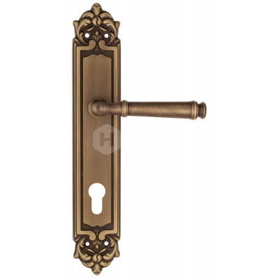 Дверная ручка Fratelli Cattini Farfalla FCT2093 CYL PL96-BY матовая бронза Дверная ручка Fratelli Cattini Farfalla FCT2093 CYL PL96-BY матовая бронза