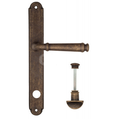 Дверная ручка Fratelli Cattini Farfalla FCT2590 WC-2 PL01-BA античная бронза