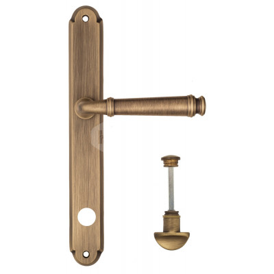 Дверная ручка Fratelli Cattini Farfalla FCT2608 WC-2 PL01-BY матовая бронза