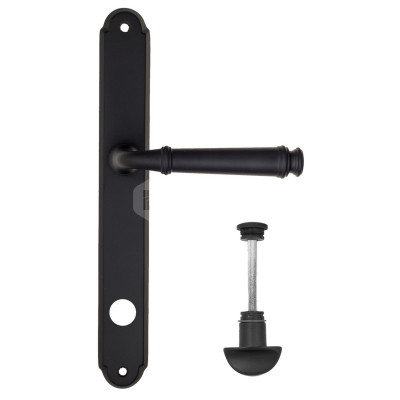 Дверная ручка Fratelli Cattini Farfalla FCT2612 WC-2 PL01-NM матовый черный