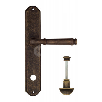 Дверная ручка Fratelli Cattini Farfalla FCT2077 WC-2 PL02-BA античная бронза