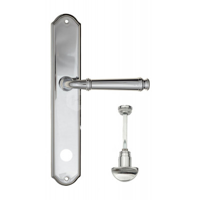 Дверная ручка Fratelli Cattini Farfalla FCT1634 WC-2 PL02-CR полированный хром