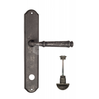 Дверная ручка Fratelli Cattini Farfalla FCT2062 WC-2 PL02-IA античное серебро